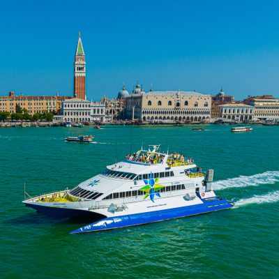 Prince of Venice catamaran in Venice, Italy